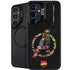 Marvel Classic Comics Avengers Logo Galaxy S25 Kickstand Case